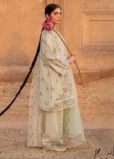 Cross Stitch Embroidered Lawn 3 Piece Unstitched Suit CS25EL D-CITRINE AURA